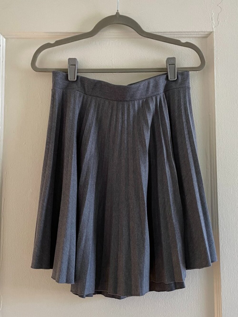 Pleated Mini Skirt